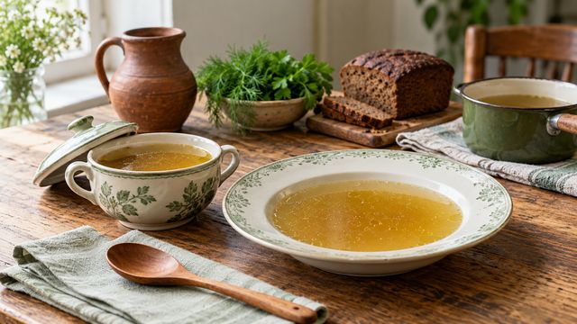 Бульонная чашка и глубокая тарелка: какие блюда предполагала разная посуда